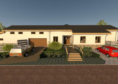 Új családi ház és gazdasági épület - Gyöngyös
