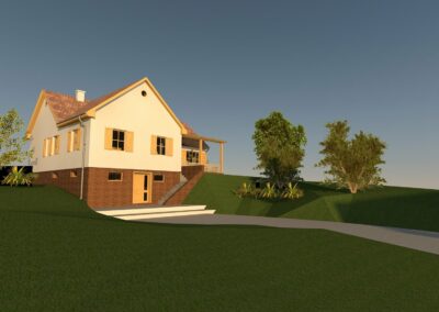 Új építésű falusi családi ház - Gyöngyöstarján